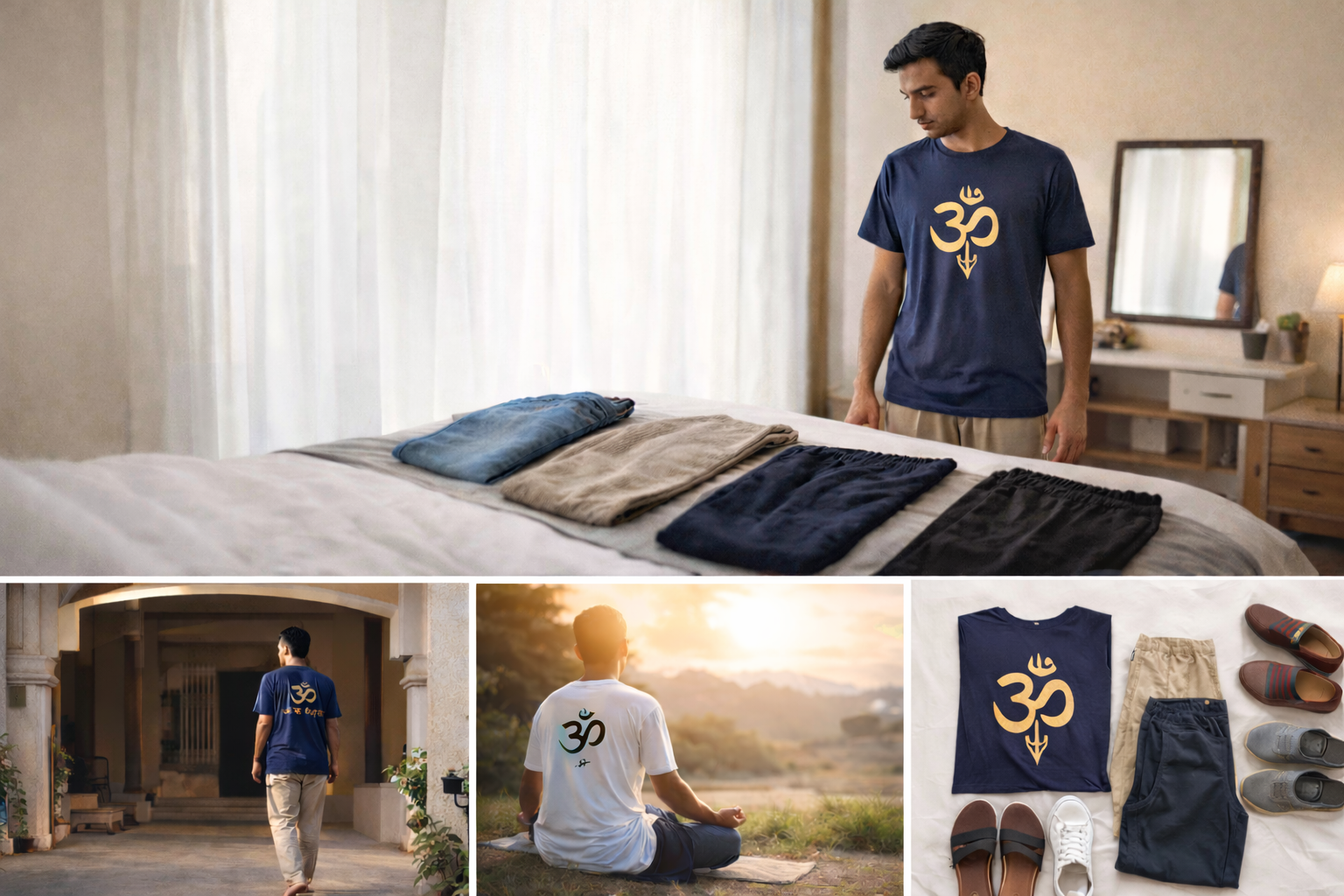 Spiritual moments and clothing choices